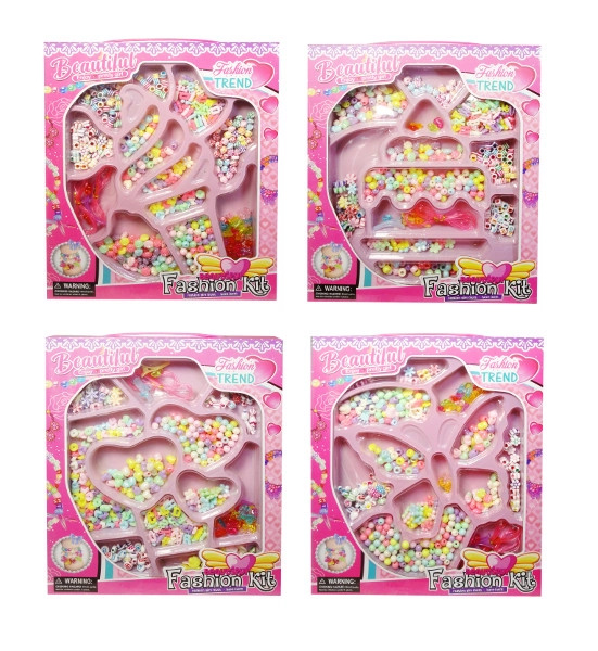 Barevné korálky na náramky pro děti