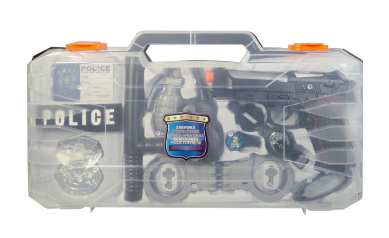 Policejní sada s polským hlasovým modulem