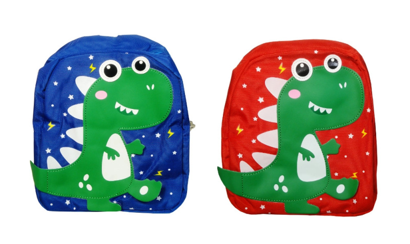 Dětský batůžek s veselým dinosaurem
