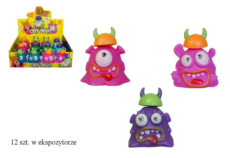 Křičící figurka potvůrka se světlem a zvuky