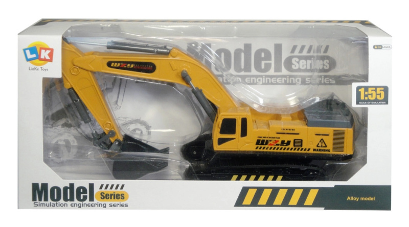 Stavební stroj – pásový bagr 1:55