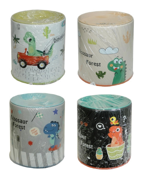 Pokladnička s motivem dinosaurů