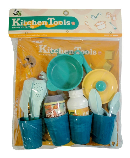 Dětská kuchyňská sada s nádobím a doplňky