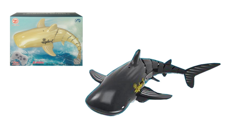 Rádiem řízená plovoucí velryba s dálkovým ovladačem 2,4 GHz
