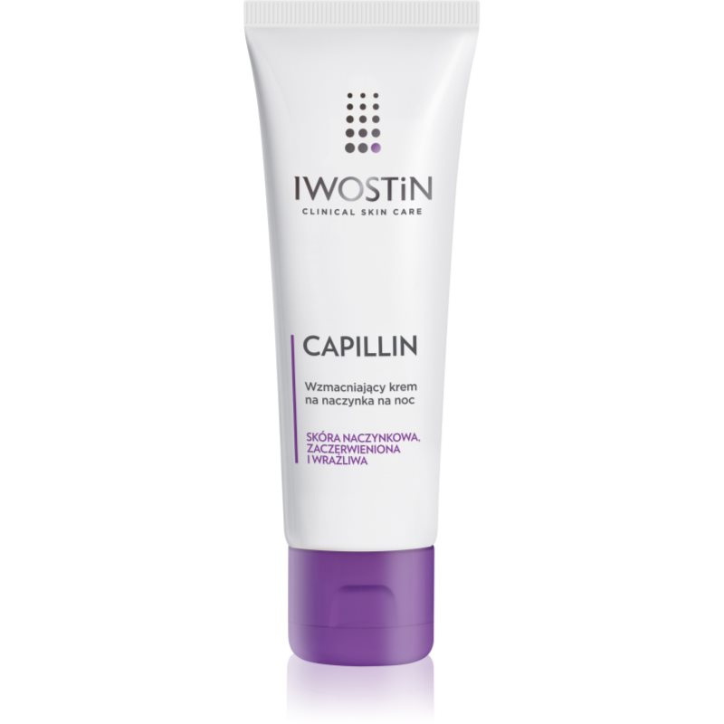 Iwostin Capillin posilující noční krém na popraskané žilky 40 ml