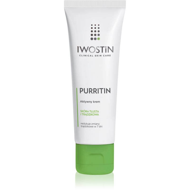 Iwostin Purritin aktivní denní krém proti nedokonalostem pleti 40 ml