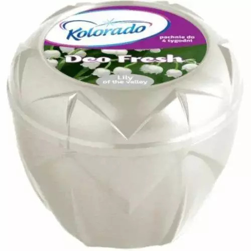 Kolorado Deo Fresh gelový osvěžovač 150g Lily of the Valley