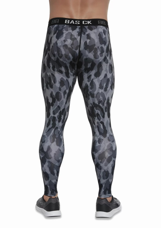 Pánské sportovní legíny BAS BLEU Alien multicolor M