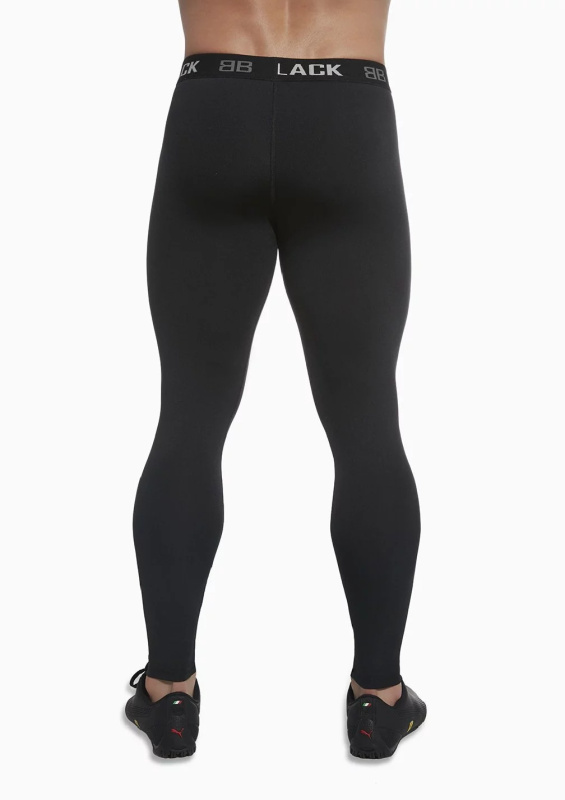 Pánské/chlapecké legíny BAS BLACK Evergym černá S