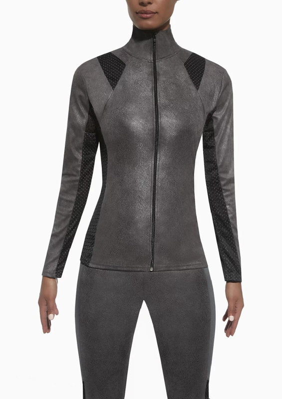 Dámská sportovní mikina BAS BLACK Flint Blouse grafit-šedá XL