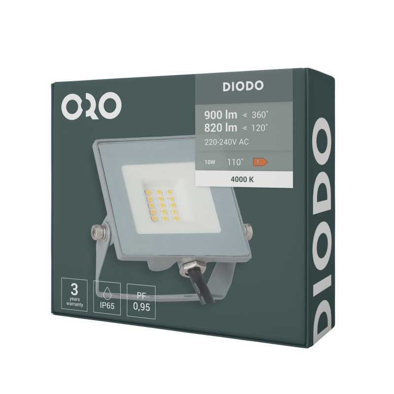 LED reflektor LED-POL Diodo 10W neutrální bílá