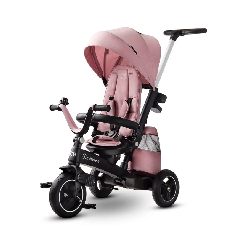Kinderkraft tříkolka EasyTwist Mauvelous Pink