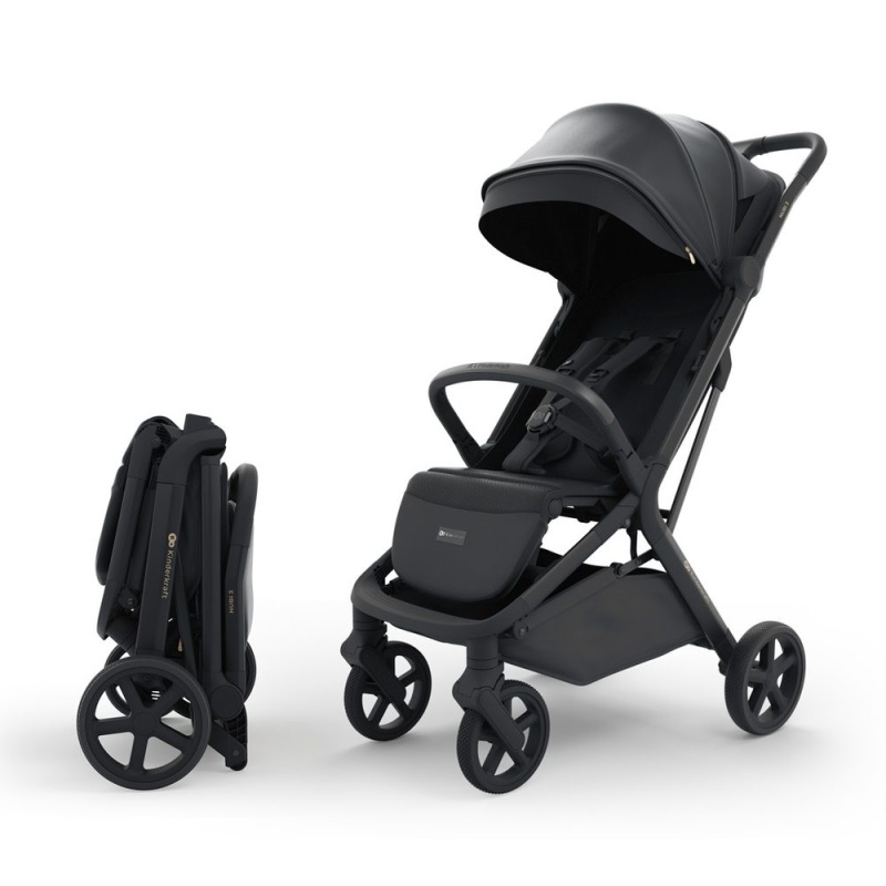 KINDERKRAFT SELECT Kočárek sportovní Nubi 3 Dark Ruby - KINDERKRAFT SELECT Kočárek sportovní Nubi 3 Midnight Black