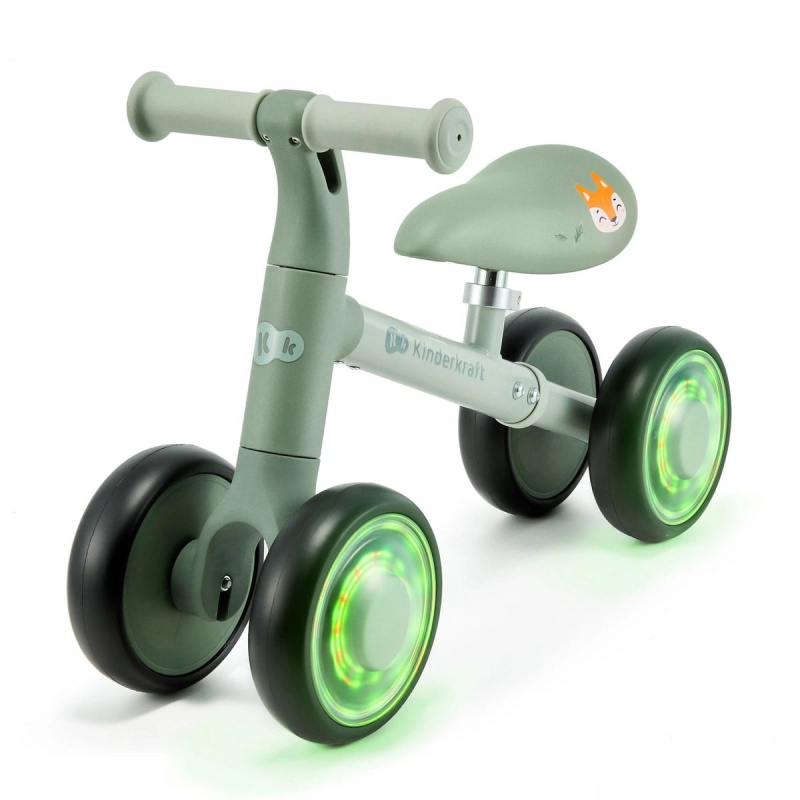 KINDERKRAFT Odrážedlo Cutie Beige - KINDERKRAFT Odrážedlo Cutie Flash Green