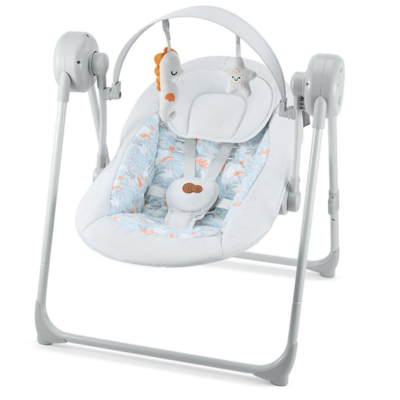 KINDERKRAFT Houpačka Swingee Beige - KINDERKRAFT Houpačka Swingee Grey