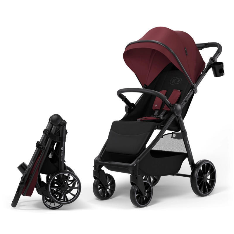 Kinderkraft sportovní kočárek Grande 2 dark ruby