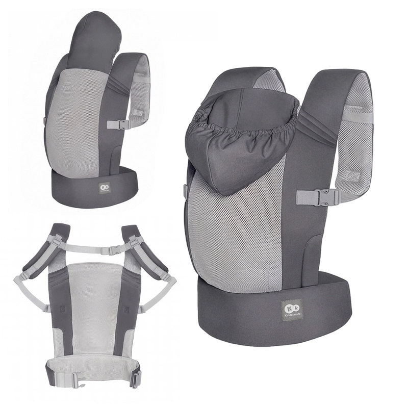 Ergonomické nosítko Kinderkraft Carrybee grey