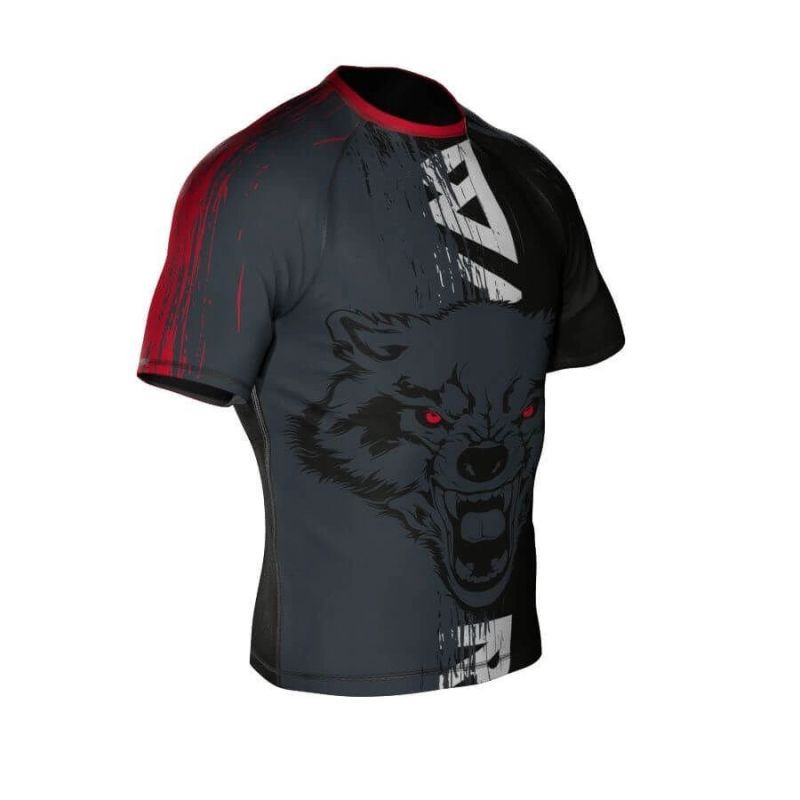 Kompresní tričko "Wolf" Rashguard z materiálu DBX MORE DRY XL m