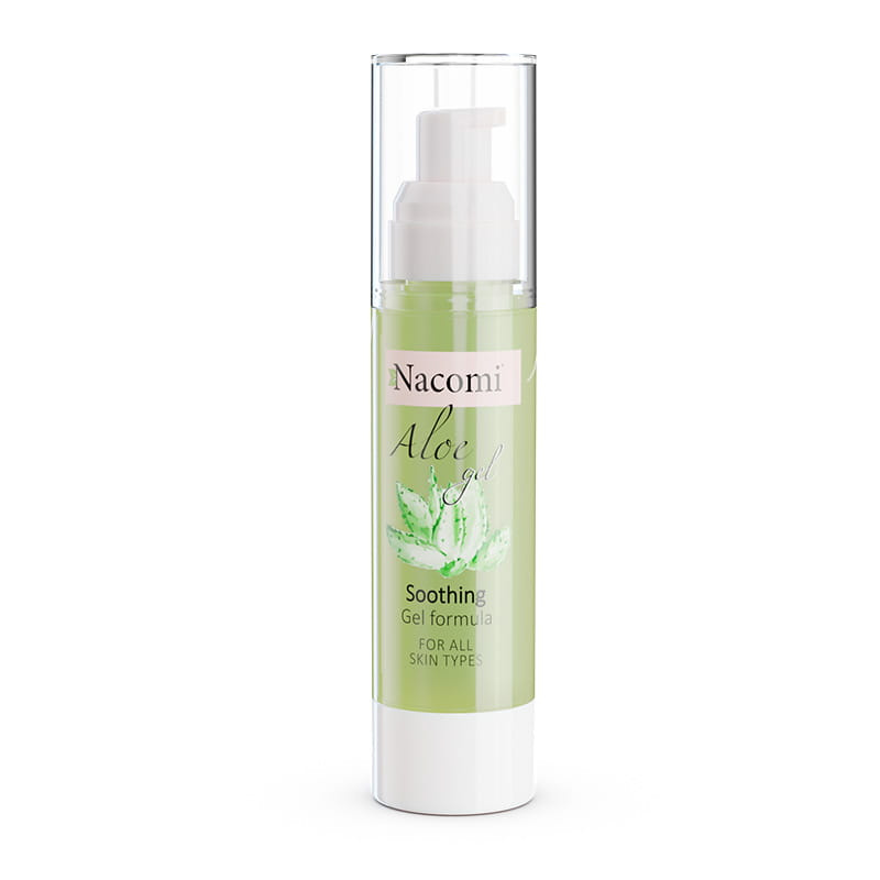 Nacomi Aloe zklidňující gelové sérum na pleť, 50 ml