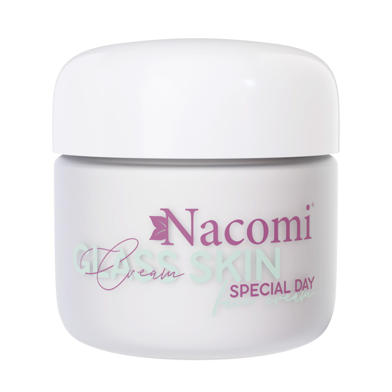 Nacomi Glass skin pleťový krém na obličej, 50ml