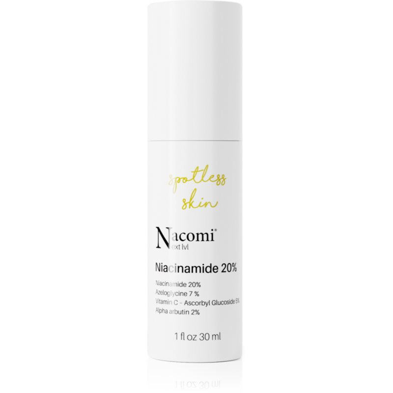 Nacomi Next Level Spotless Skin lokální péče pro pleť s hyperpigmentací 30 ml