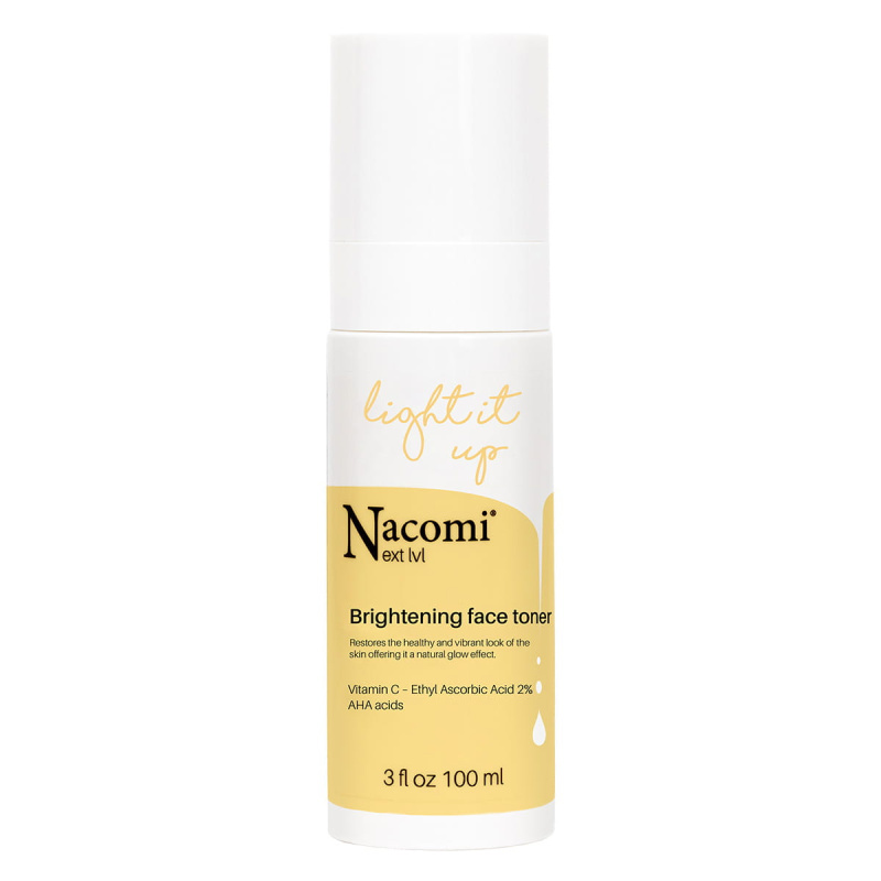 Nacomi Next Lvl. Rozjasňující pleťové tonikum, 100 ml