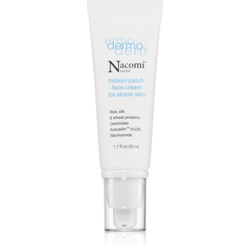 Nacomi Next Level Dermo zklidňující krém pro suchou až atopickou pleť 50 ml