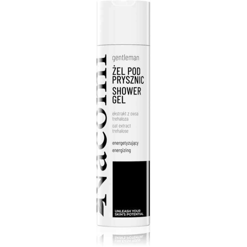 Nacomi Gentleman - Hydratační sprchový gel pro muže, 250 ml