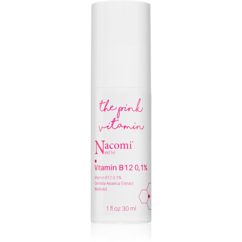 Nacomi Next Lvl.- Sérum Vitamín B12 0,1%, úleva pro citlivou pleť, 30ml
