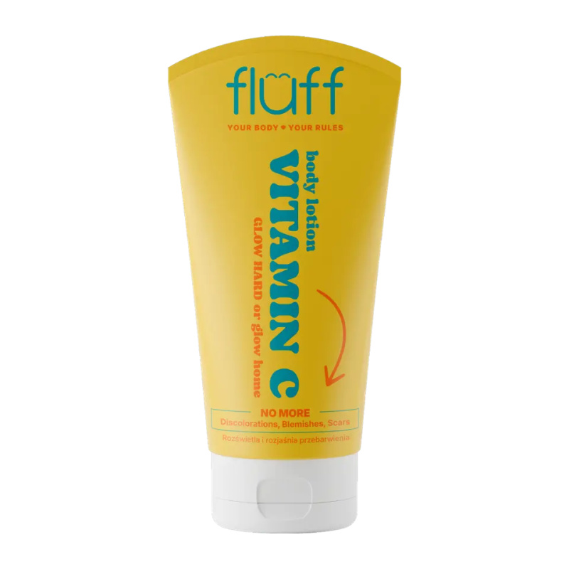 Fluff Vitamin C rozjasňující tělové mléko s vitaminem C 150 ml