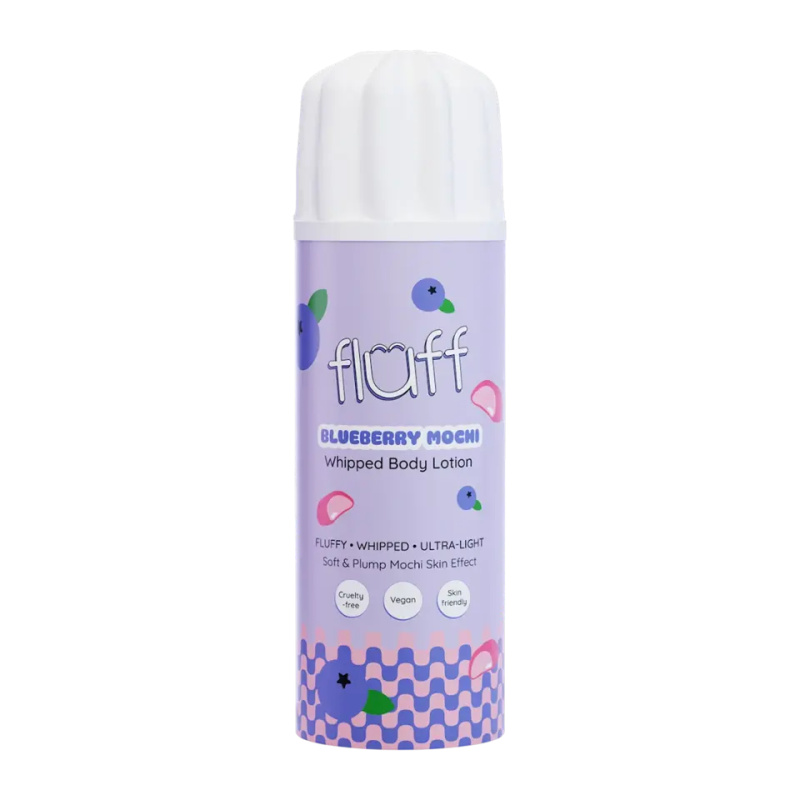Fluff Tělová pěna Blueberry Mochi 200 ml