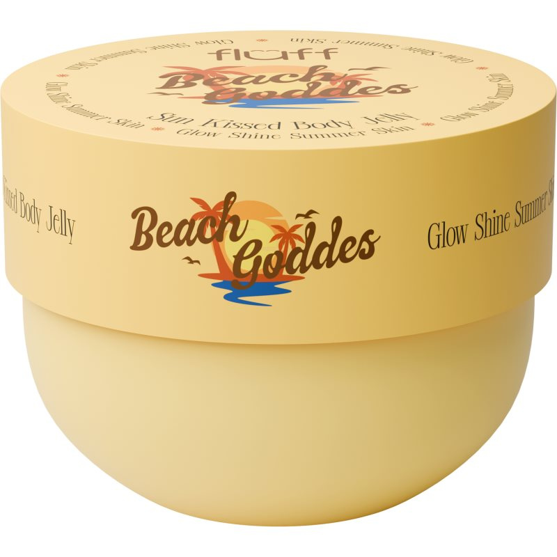 Fluff Glow Body Jelly Beach Goddes tělový gel s rozjasňujícím efektem 150 ml