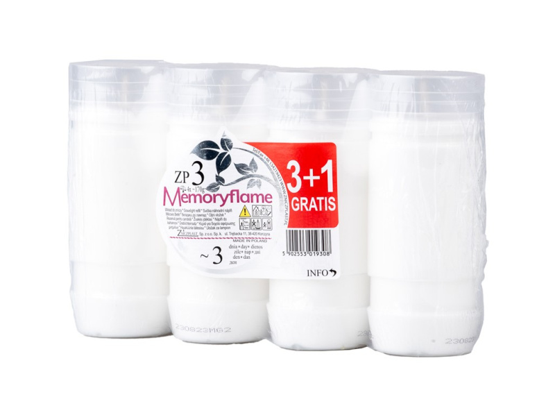 Hřbitovní vklad 170g 4ks, 3dny