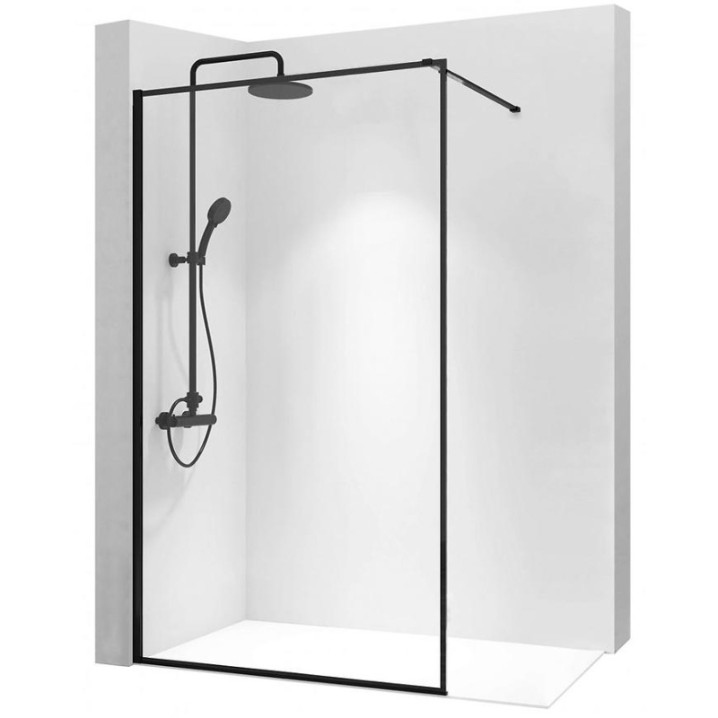 Sprchová zástěna Walk-in Bler Rea K7637 80x195 black