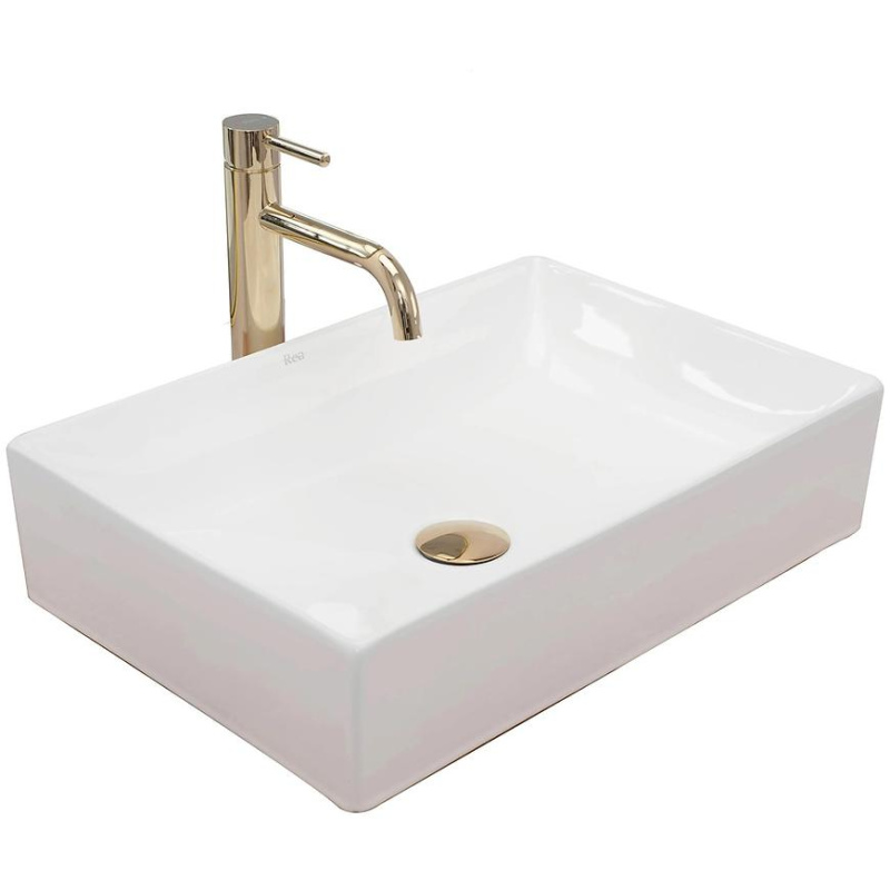 Umyvadlo na desku Inga 07RU+REA-U1022