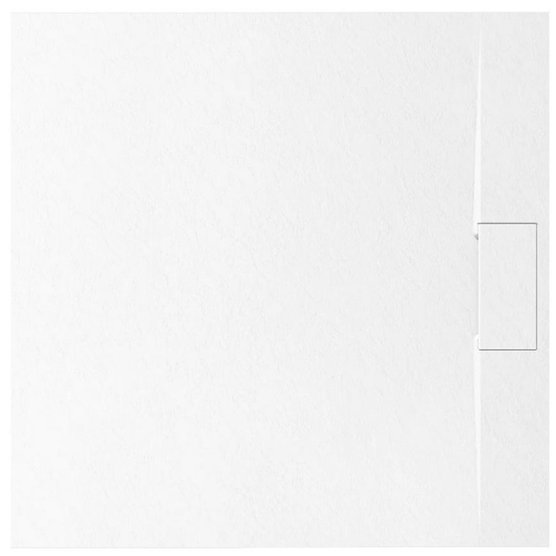 Sprchová vanička Bazalt white 90x90