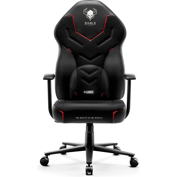 Herní židle Diablo X-Gamer 2.0 Normal Size: černá Černá