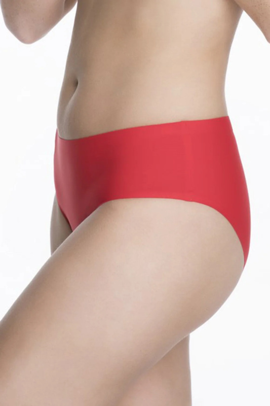 Kalhotky Julimex Lingerie Simple panty Barva: Červená, Velikost: L