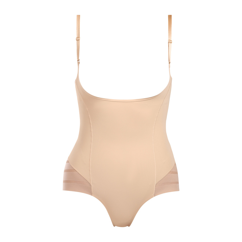 Dámské stahovací body Julimex 119 Barva: Tělová, Velikost: XL