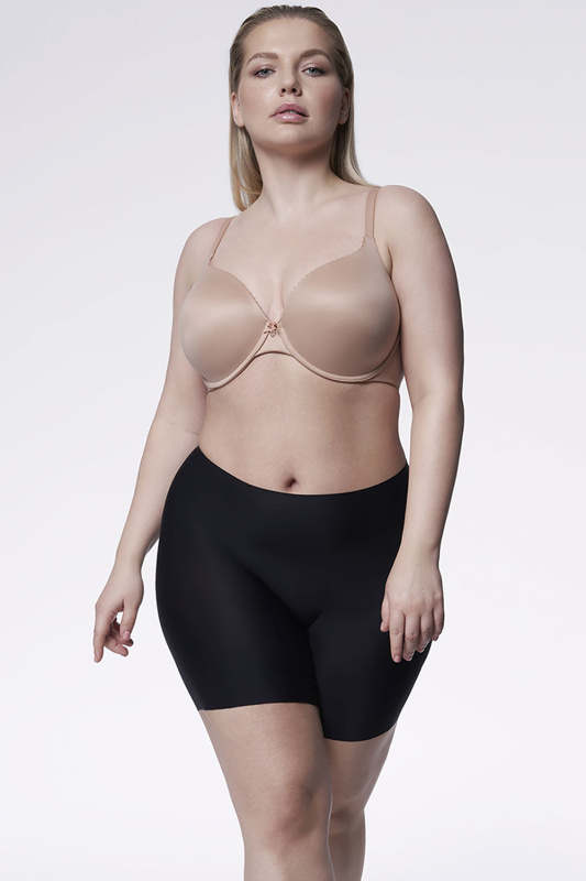 Tvarující kalhotky Julimex Lingerie Bermudy comfort Barva: Černá, Velikost: S