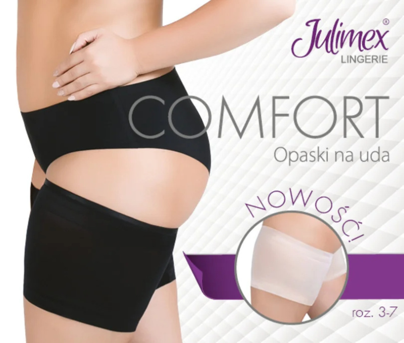 Pásky proti odírání stehen Julimex Lingerie Comfort Barva: Béžová, Velikost: 4
