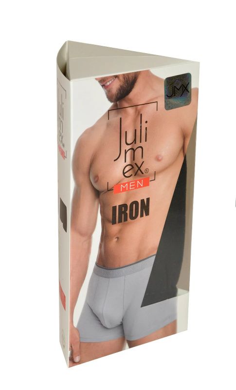 Pánské boxerky Iron - Julimex černá M