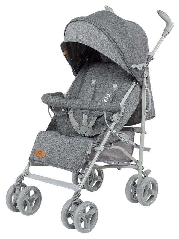 LIONELO Kočárek golfový IRMA – Grey Dark Grey