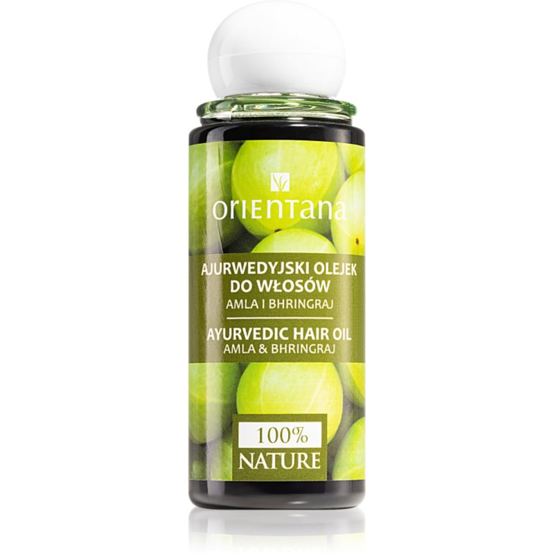 Orientana Ayurvedic Hair Oil Amla & Bhringraj olej pro růst vlasů 105 ml