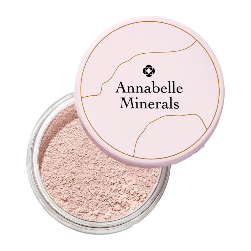 Annabelle Minerals Coverage Mineral Foundation minerální pudrový make-up pro dokonalý vzhled odstín Natural Light 4 g