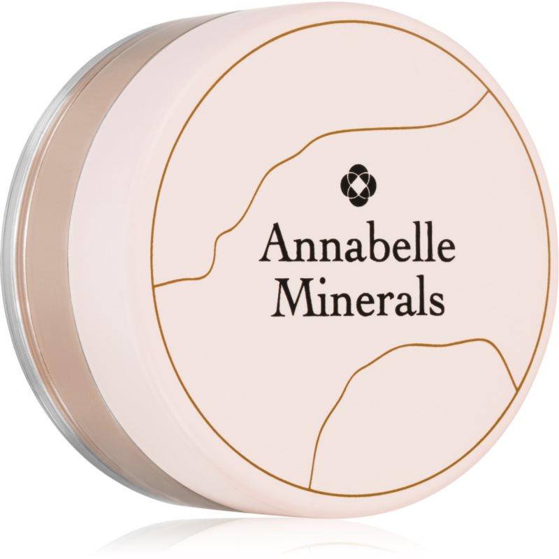 Annabelle Minerals Radiant Mineral Foundation minerální pudrový make-up pro rozjasnění pleti odstín Natural Fair 4 g