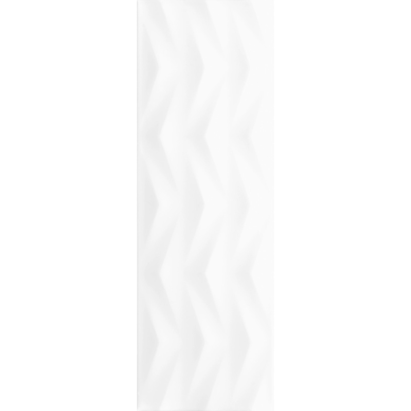 Ceramika Color Dekorativní obklad Axis White, 25 x 75 cm