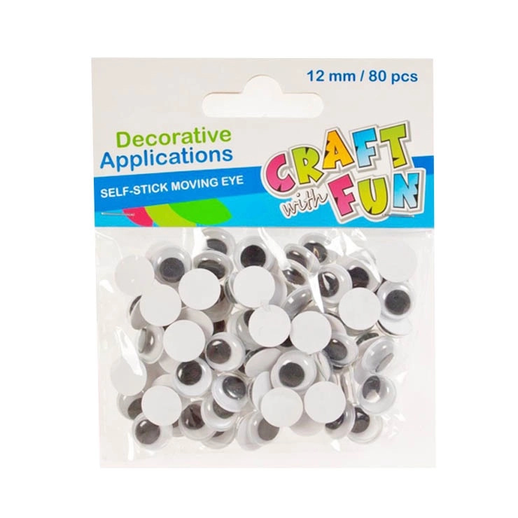 pohyblivé samolepicí oči 80 ks
