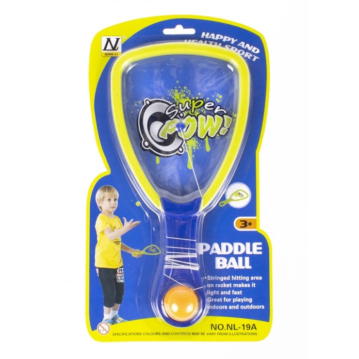 Raketa s míčkem na gumičce – trénink koordinace a reflexů