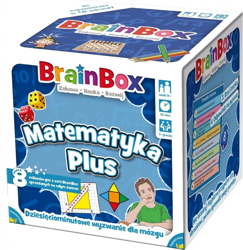 BrainBox matematika plus – vzdělávací rodinná hra